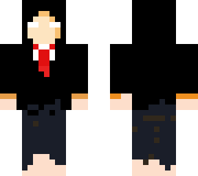 herobrine in black
