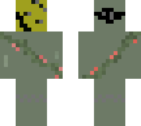 masked flowerman