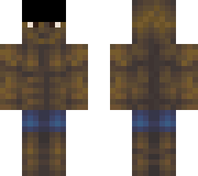 muscular man ushanka brow