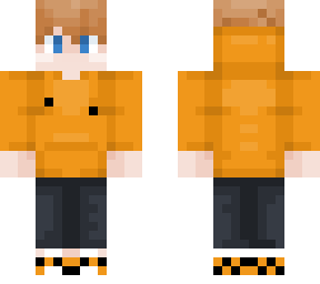 orange hoodie boy