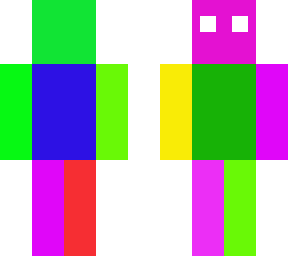 rainbow enderman