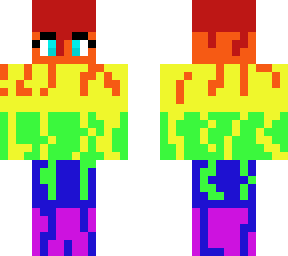 rainbow girl