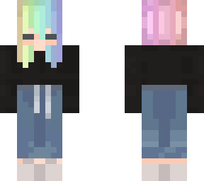 rainbow hair