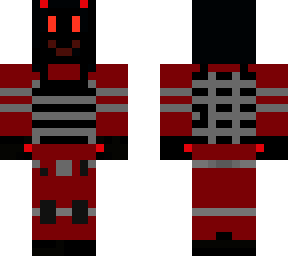 red alien, mask version