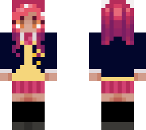 school girl octoling