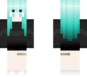 turquoise hair