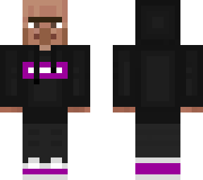 villager purple supreme hoodie not my skin
