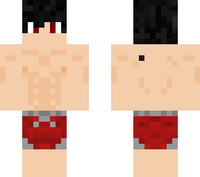a cute guts with a swim suit