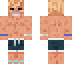 beach man
