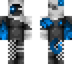 blue and white shadow ninja