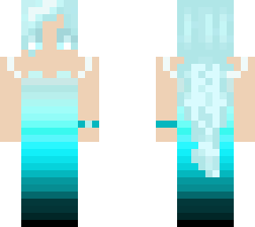 blue based girl