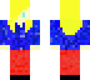 boy with long blonde hair
