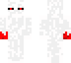 evil white enderman