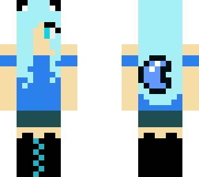 lily blue hair