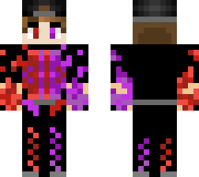 red and purple