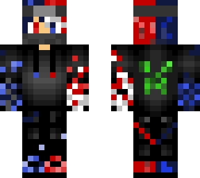 red&blue ninja