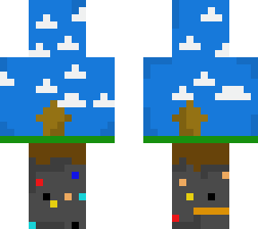 a day in minecraft