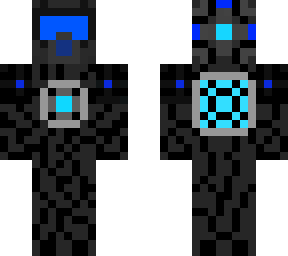 blue armour