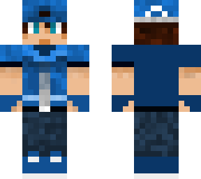 blue pokemon trainer