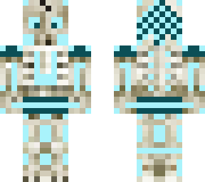 blue skeleton