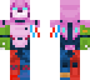 damaged mecha team leader