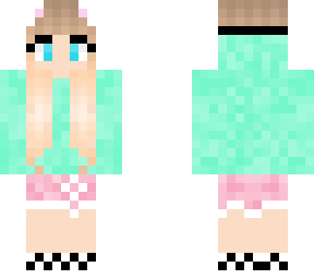girl with cat ears and hoodie (fixed)