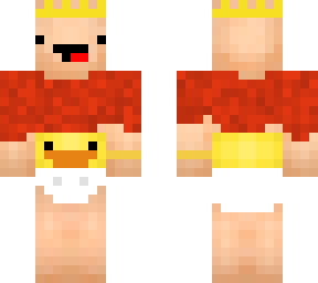 royalty baby derp with duck float