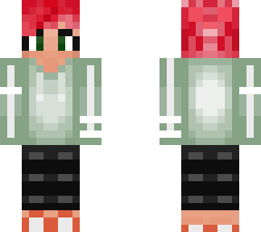 short red hair