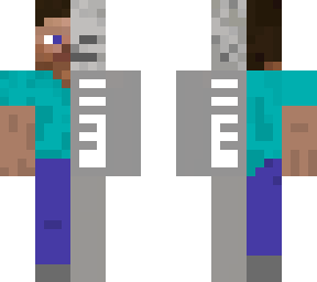 steve and skeleton