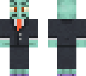 suited squidward