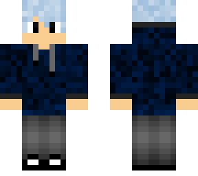 this is me in real life i died my hair purple and blue