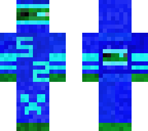 zombie blue guy