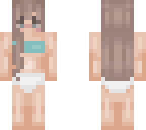 brunette bikini