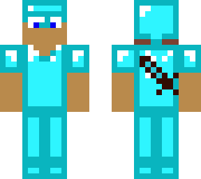 dimond armor with dimond dager