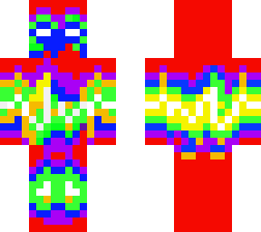 evil rainbow flash