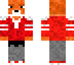 gta v fox mask and red jacket