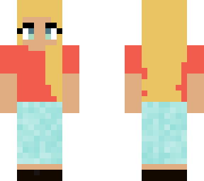yellow hair girl