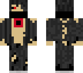 (helped fixed) dark boy with red and black necklace