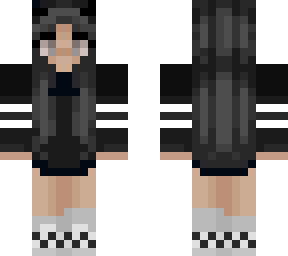 black hair devil girl