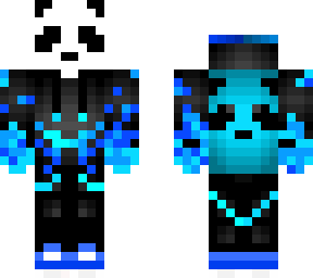blue panda