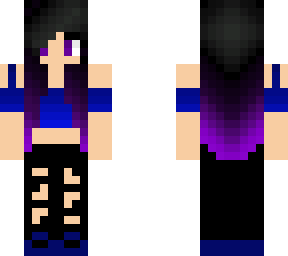 blue purple