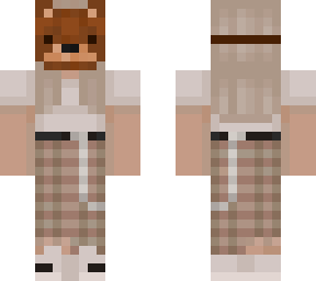 brown aesthetic bear