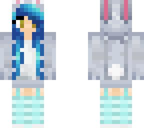 bunny girl hoodie edit