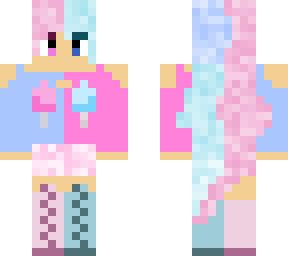 cotton candy girl