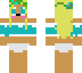 pretty summer girl in a bathing suit for swimming or hanging out at the beach ya