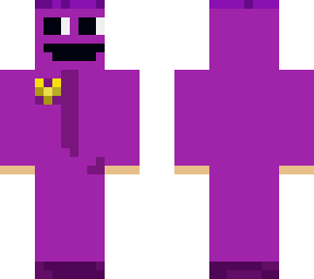 purple guy with human hands