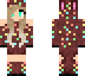 rainbow deer onesie skin