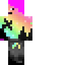 rainbow gamer girl p.s added gamer girl bath water