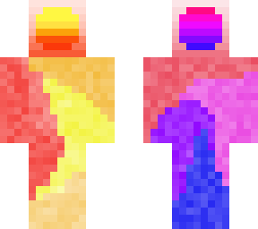 rainbow suns (click and rotate skin)!