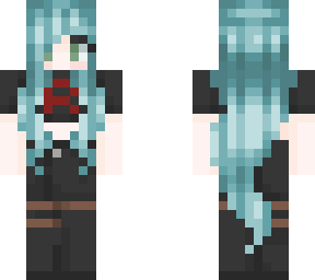 team rocket skin - blue hair